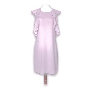 BCBGMaxAzria Lavender Flutter Sleeve Mini Dress XS